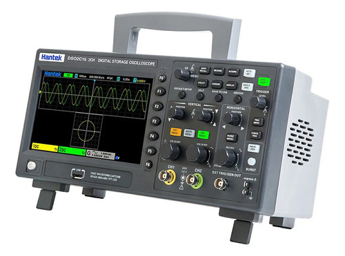 Hantek Dso2d15 2 Ch 150mhz Osciloscópio Com Gerador Funções